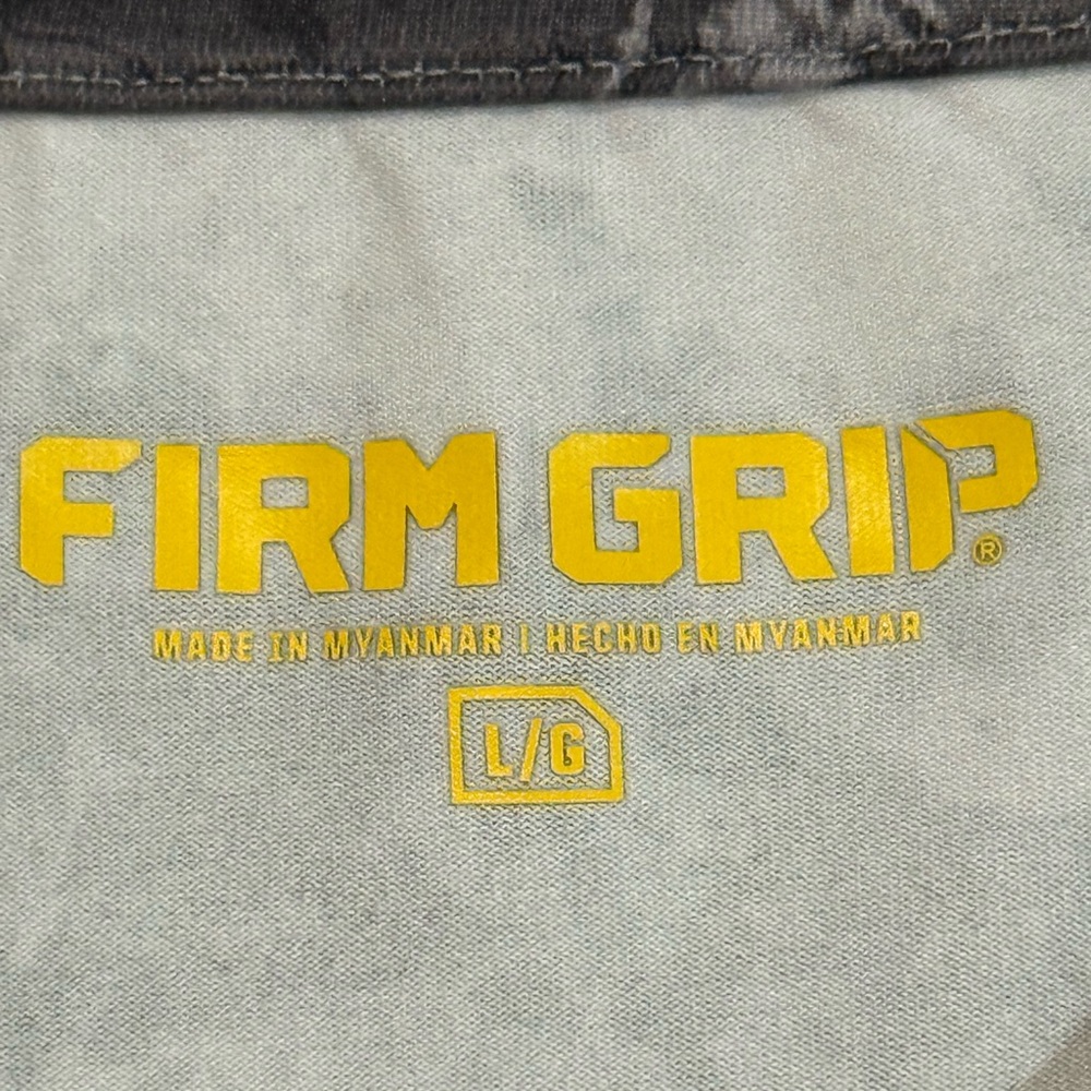 Men's large Camo Gray Long Sleeve Performance Shirt - Picture 4 of 7